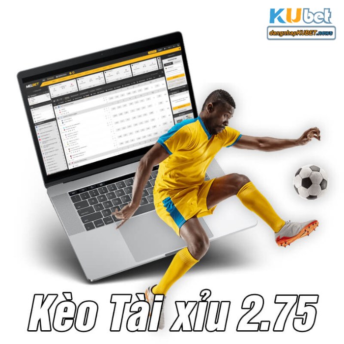 Kèo chấp 2.75 là gì Kèo chấp 2.75 là gì