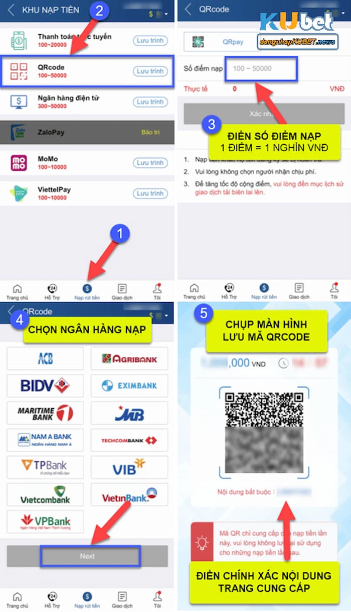 Nạp tiền kubet Nạp tiền kubet