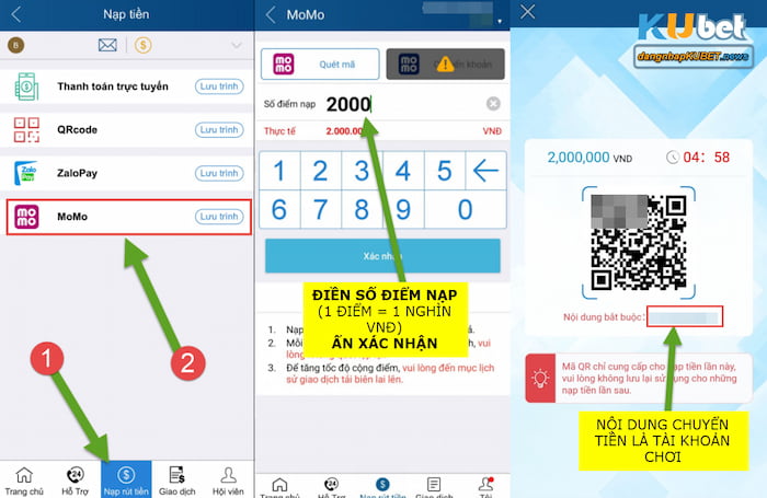 Nạp tiền kubet Nạp tiền kubet