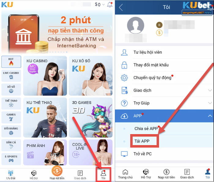 Tải Kubet App Tải Kubet App